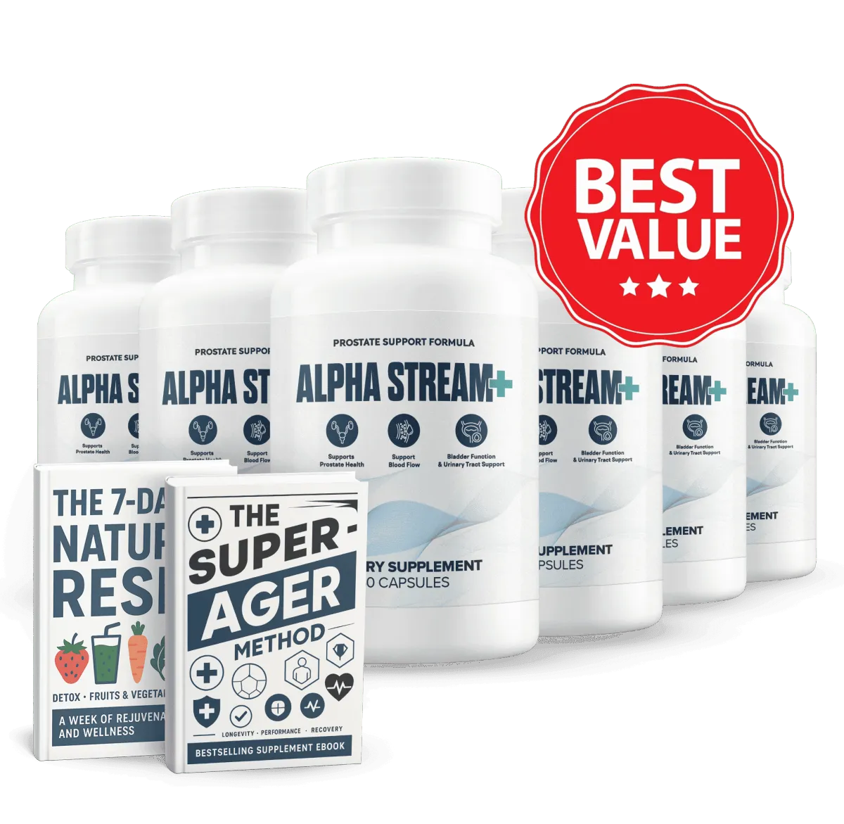 AlphaStream Plus - 6 Bottles